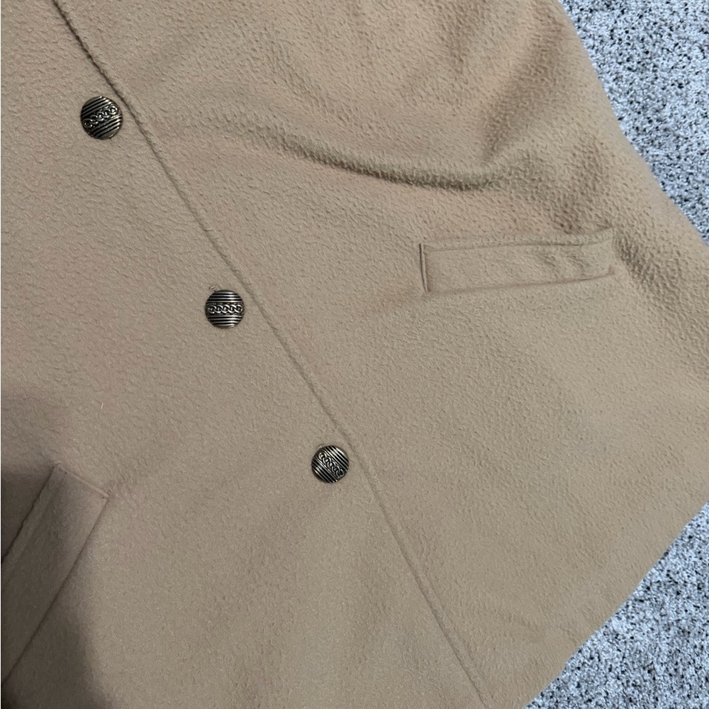 Vintage Blair Women's Camel Teddy Jacket - Picture 3 of 7